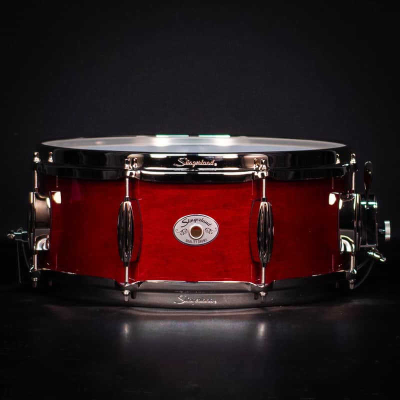 Slingerland 14" x 5.5" Studio King Snare Drum, Royal Crimson with Nickel Hardware image 1