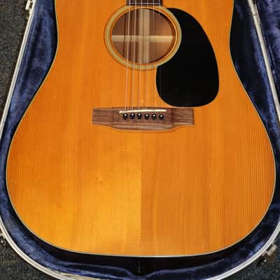 Martin D-18 Dreadnought Acoustic Guitar with original case Vintage 1970 D18 image 4