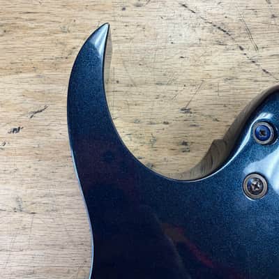 Used Ibanez RG1570 Prestige Team J. Craft Electric Loaded Guitar Body 2002 - Mirage Blue Made in Japan image 18