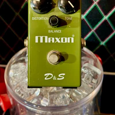 Maxon D&S Distorsion Sustainer Reissue 2010s - Dark Green ( New Old Stock) image 3
