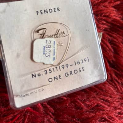 Vintage Fender Picks Case with NOS picks Bild 4
