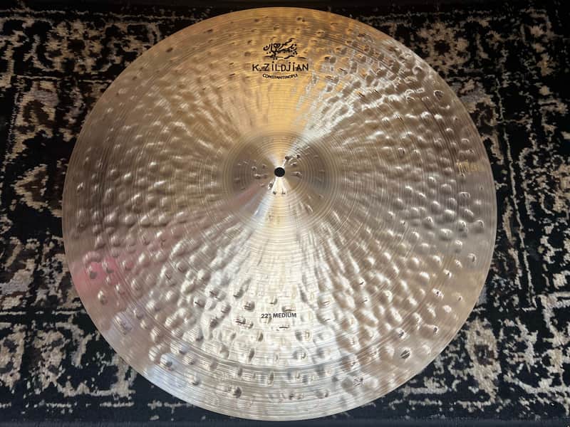 Zildjian 22" K Constantinople Medium Ride Cymbal - Traditional 2602g image 1