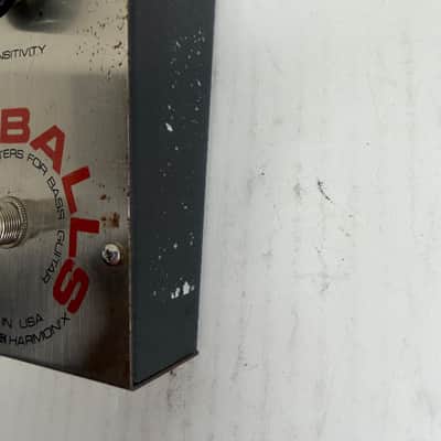 Vintage with battery cover Electro-Harmonix Bassballs 1978 - 1981 - Silver image 2