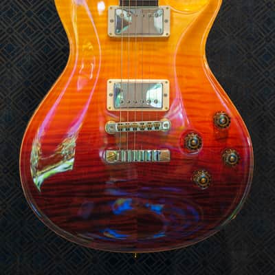 PRS SC594 Wood Library Korina Brazilian Flame Top image 2