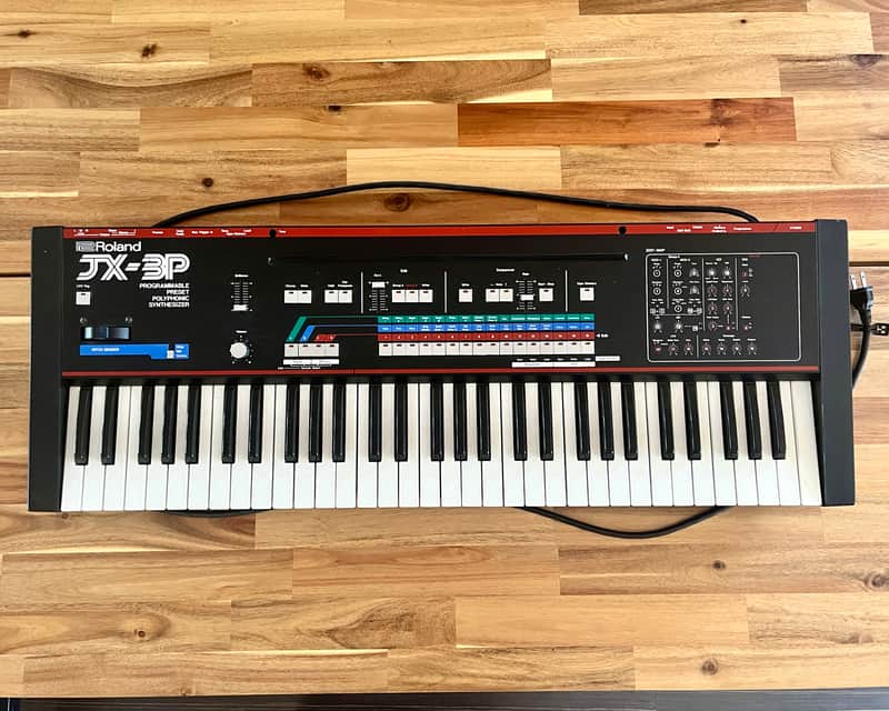 Roland JX-3P 61-Key Programmable Preset Polyphonic Synthesizer