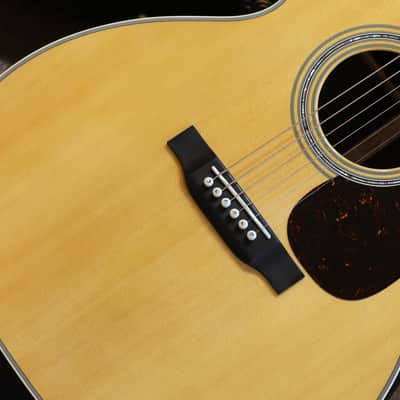 Minty! 2023 Martin J-40 Acoustic Guitar Natural + OHSC image 5