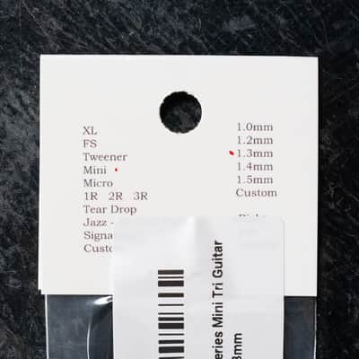 ToneSlabs Darth Tone Series Mini Tri Guitar Pick - 1.3mm image 3