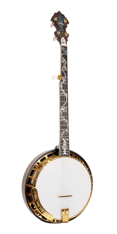 Gold Tone OB-300/L Orange Blossom Banjo Left-Handed "The Gold-Plated Beauty" with Case image 1