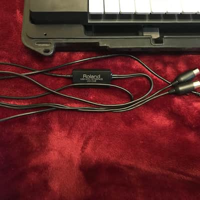 Roland Alpha Juno 1 w/ Case and UM-ONE Midi Interface image 5