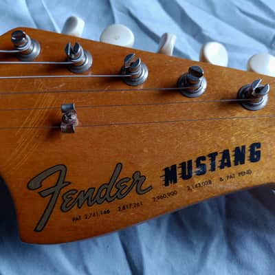 1965 Fender Mustang - Daphne Blue w/Case image 6