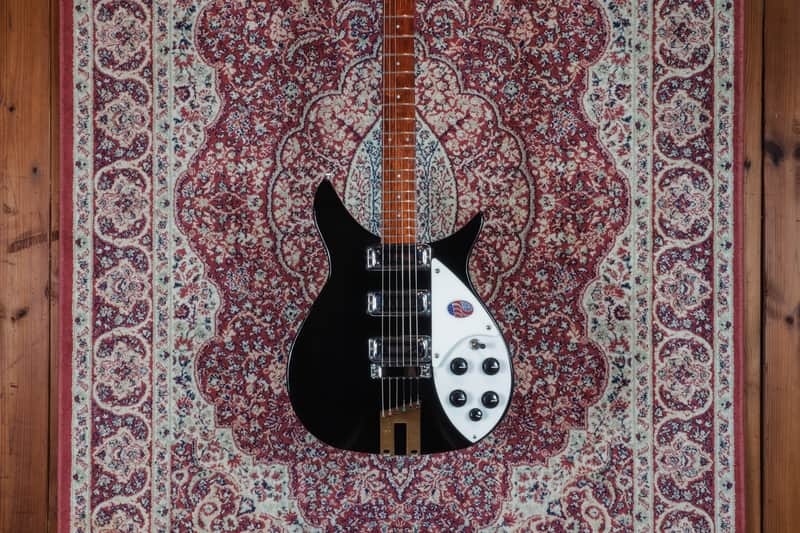 Rickenbacker 350 V63 Liverpool 2017 - Jetglo image 1