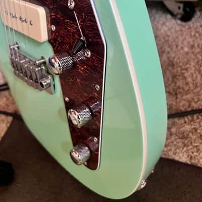 Reverend Jetstream 390 with Roasted Maple Neck 2010s - Oceanside Green image 6