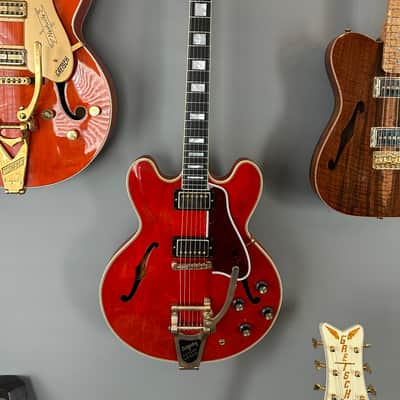Gibson ES-355 Memphis aged VOS finish - 60's Cherry - Bigsby - Rare  - Limited Run - Exceptional image 1