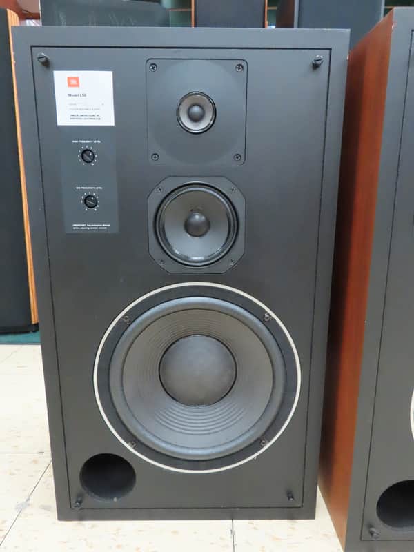 Vintage JBL L50 Speaker Pair - Classic HiFi 3 Way Speakers | Reverb