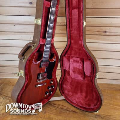 Gibson SG Standard '61 Stop Bar with Gibson Hard Case - Vintage Cherry image 7