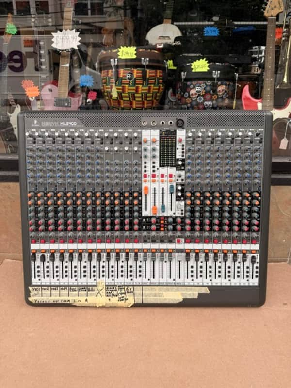 Behringer Xenyx XL2400 24-Channel Analog Mixer w/ Dual FX - Tested & Working image 1