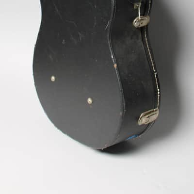 Spare 17" Jumbo Archtop Case Black/Red image 2