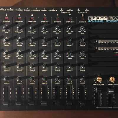 Boss BX-80 8-Channel Stereo Mixer | Reverb