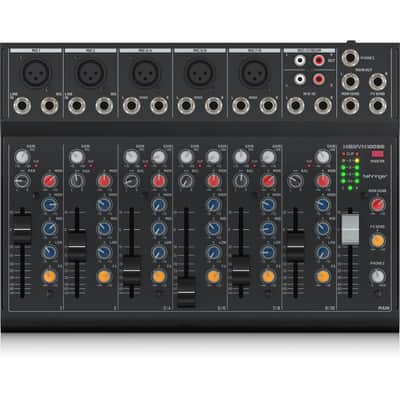 Behringer XENYX 1003B Premium Analog Mixer with 5 Mic Preamps Bundle 3x XM8500 Dynamic Cardioid Microphones & 3x 15' XLR Cable image 2