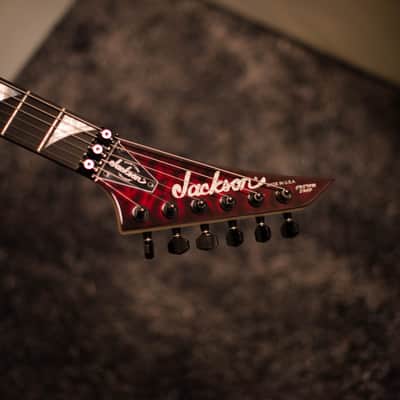 Jackson Warrior Custom Shop - Red Burst image 23