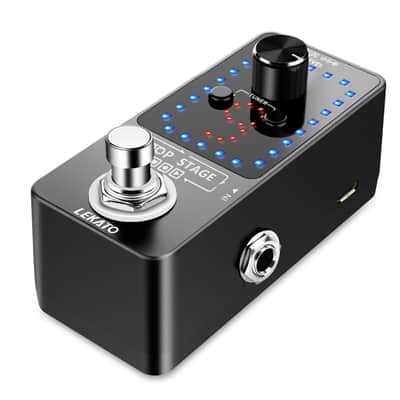 LEKATO Looper Guitar Pedal Guitar Loop Pedal Tuner 9 Loops 40 Minutes Record image 10