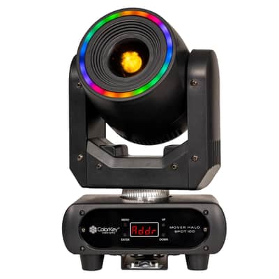 ColorKey CKU-5070 Halo Spot 100 24x RGB Halo LED LED Moving Head Spot Pair image 2