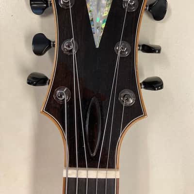 (On hold) Mario Beauregard MB Archtop hand carved Hollow body thinline with Lollar Imperial Humbucker Sakashta image 9