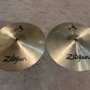 Zildjian 14" A Series New Beat Hi Hats (Pair) Traditional