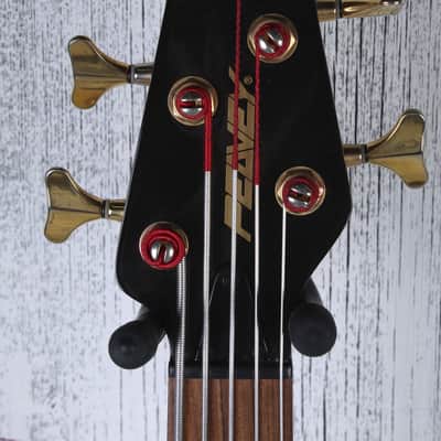 Peavey Cirrus 5 Bubinga Bass 5 String Electric Bass Guitar Natural with Gig Bag image 11