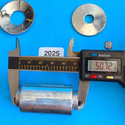 LUDWIG Marching Tri-Tom Vintage Drum Part: 2" Spacer Holder Connector Shaft Arm image 10