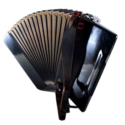 Vintage German Made Top Quality LMMH Accordion Weltmeister Stella - 96 bass, 16 reg./master switch + HardCase & Straps ~ Fisarmonica - VIDEO image 20