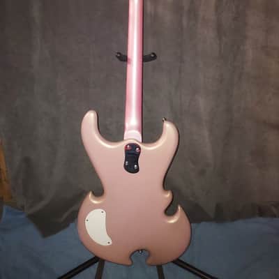 Mosrite Double Axe Prototype PT1-DAX 1988 Champagne Pink image 4