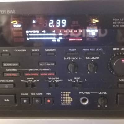 Sony TC-WR820 Double Cassette Deck With Auto Reverse And | Reverb