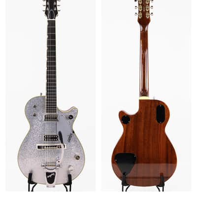 Gretsch G6129T-59 Vintage Select '59 Silver Jet with Bigsby 2025 - Silver Sparkle image 2