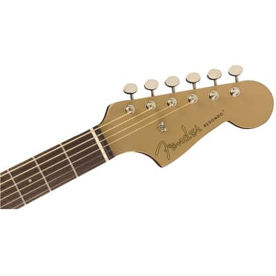 Fender Redondo Player Acoustic Electric Guitar, Walnut Fingerboard, Bronze Satin image 16