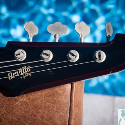 1990 Orville by Gibson Thunderbird Bass - Vintage Sunburst - Made In Japan - Pro Set Up w Perfect Frets/Action/Intonation! - Demo Video image 2