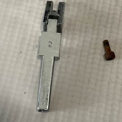 1980's Kramer Guitars Floyd Rose II Tremolo Chrome Low E Saddle image 5