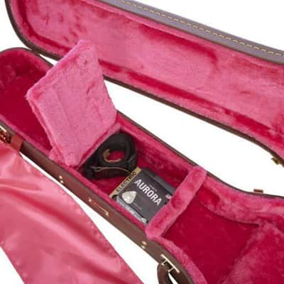 Gator Gibson Les Paul Guitar Deluxe Wood Case, Brown image 2