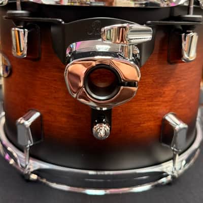 Pearl Pearl Decade Maple 12" x 8" Mounted Rack Tom (Satin Brown Burst / Finish #260) image 6