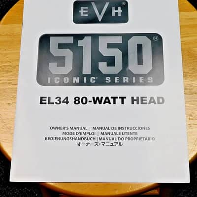 2025 EVH 5150 Iconic Series EL34 All Tube 80-Watt Amplifier Head w/ Footswitch! VERY NICE!!! image 10