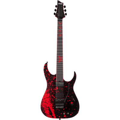 Schecter Sullivan King Banshee-6 FR S Obsidian Blood - Electric Guitar image 1