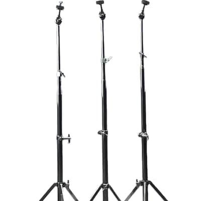 Set of 3 - Ludwig #1402 70s Atlas Cymbal Stands - LCSX3-705-ATL