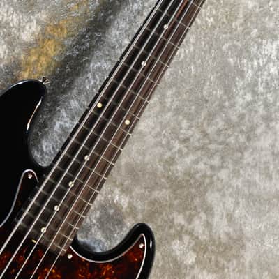 FUJIGEN/FGN NJB100RALV-BK #F240557  4.43kg 5-string ［Made in Japan］［Neo Classic Series］［YK012］ 2024 - Gloss Black image 3