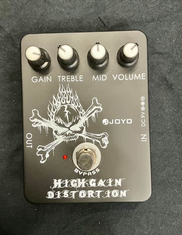 Joyo JF-04 High Gain Distortion 2010s - Black image 1
