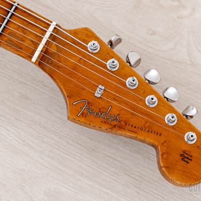 2020 Fender Custom Shop NAMM ‘17 Limited Edition 1956 Stratocaster Roasted Relic White w/ Case, CoA image 4