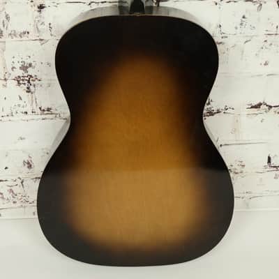 Vintage 1937 Harmony Parlor Acoustic Guitar W/ Nick Manoloff Guitar Books image 6