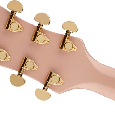 Gretsch G5021E Rancher Penguin Parlor Acoustic/Electric - Shell Pink image 6