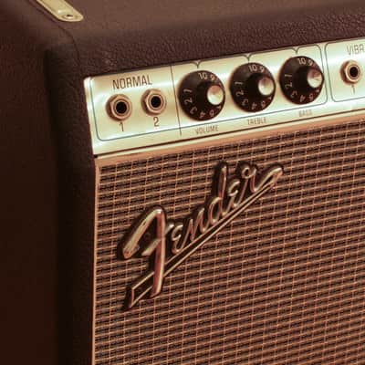 Deluxe Reverb Amp 1968-1969 AB-763 ''Blackface era'' image 2