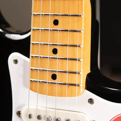 Squier Classic Vibe '50s Stratocaster Electric Guitar - Black image 8