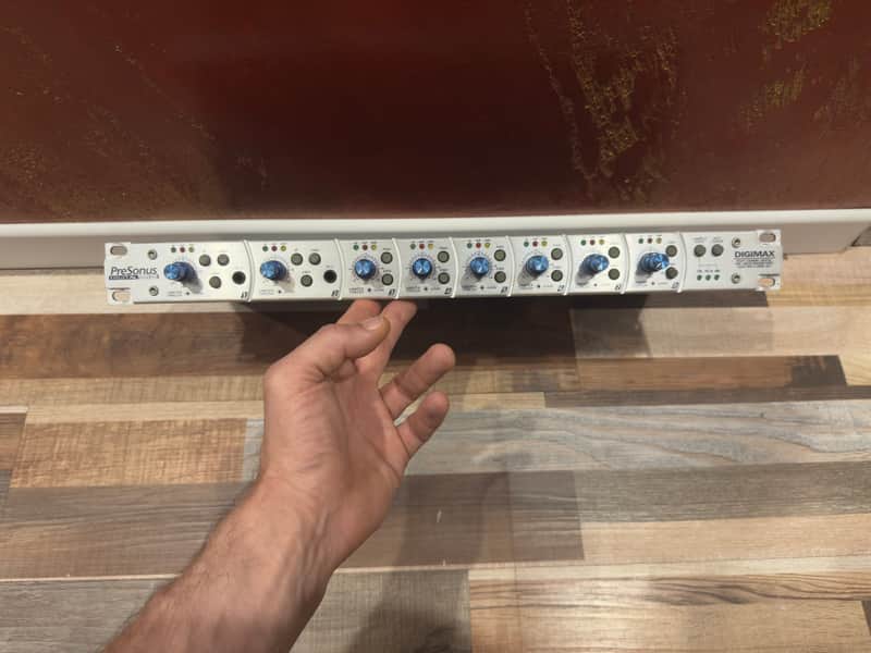 PreSonus Digimax - WITH PSU - 48kHz 8-Channel Mic Preamp 2000s - Silver image 1
